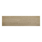 U_STYLE Vintage-Inspired and Ash Wood Veneer ConsoleTable with T-Leg Design,Suitable for Study,Entryway, Hallway, Living Room, Foyer