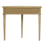 Vintage Storage Console Table with Fluted Doors.