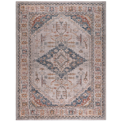 Vintage Medallion Woven Area Rug Rug