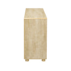 TREXM Console Table for Entryway, Vintage Entryway Table with Drawers and Shelves, Perfect Console Tables with Storage for Entryway, Hallway, Living Room (Natural Wood Wash)