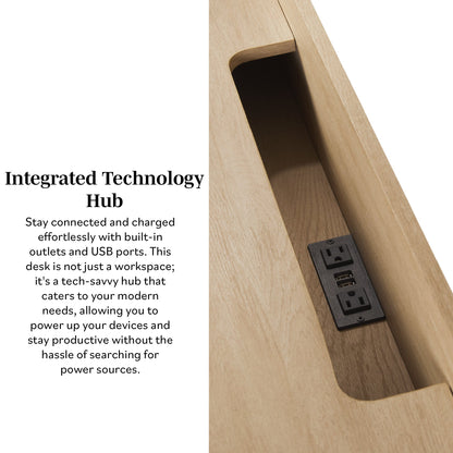 Walker Edison Transitional Reeded and Narrow/Wide Bookshelves and Desks with Drawers and Hutch