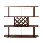 Large Wall Mounted 3 Tier Rustic Bottle Wine Rack,Multifunctional Wooden Wall Mounted Wine Rack,Storage Rack with Wine Glass Holder,mounted wall Storage winerack Rack for Home Bar Dining Room Decor