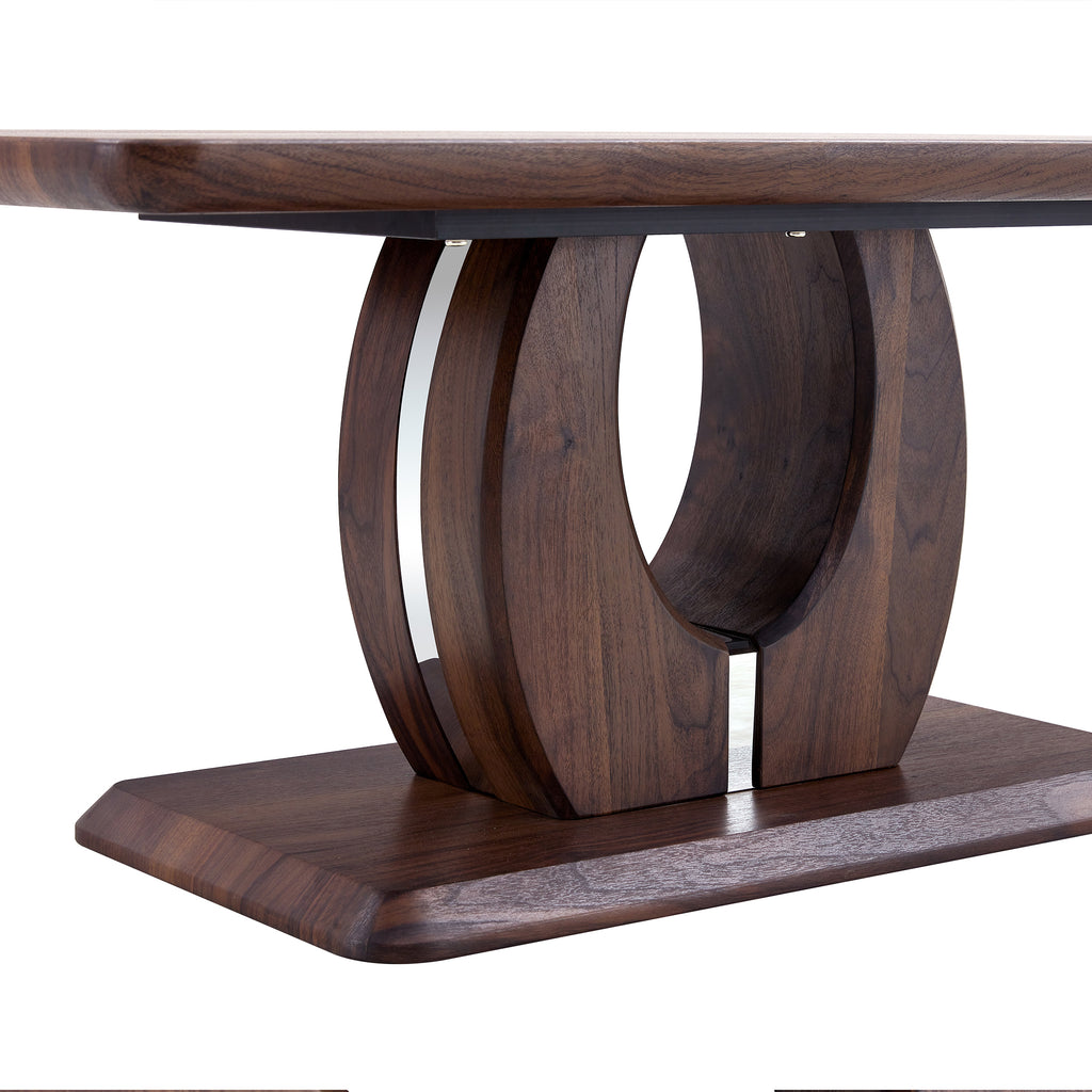 Modern Minimalist Walnut Dark Brown Texture Sticker-Patterned MDF Rectangular Coffee Table. Add a quiet and cozy atmosphere to your home.MDF coffee table,Walnut,Dark Brown textured Sticker,side table.