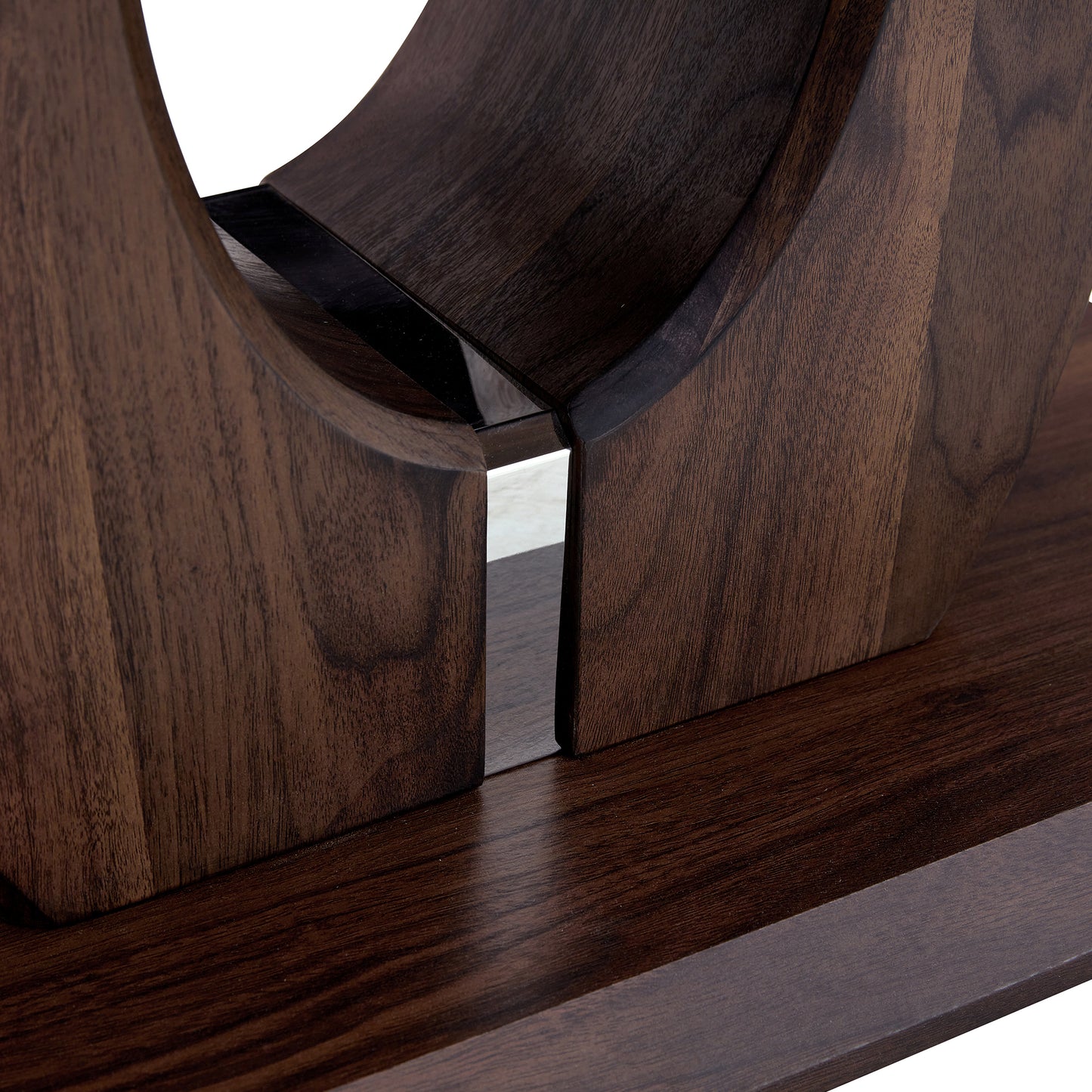 Modern Minimalist Walnut Dark Brown Texture Sticker-Patterned MDF Rectangular Coffee Table. Add a quiet and cozy atmosphere to your home.MDF coffee table,Walnut,Dark Brown textured Sticker,side table.