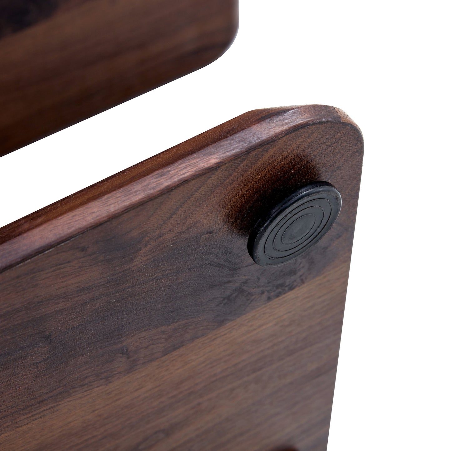 Modern Minimalist Walnut Dark Brown Texture Sticker-Patterned MDF Rectangular Coffee Table. Add a quiet and cozy atmosphere to your home.MDF coffee table,Walnut,Dark Brown textured Sticker,side table.