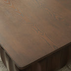 Square Lift-Top Coffee Table with Solid Wood Frame and Hidden Storage Coffee Table
