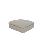 Cloud Sofa,Corduroy Fabric,Deep Seat Couches,Double-layer design,Removable Cushion,No Assembly, DIY Combination for Living room, Bedroom,Conference room ,Apartment,White - Groovy Boardz