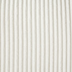 122.04 inch Corduroy Upholstered Sectional Sofa with Right Facing Chaise for Living Room Office Corner White Corduroy Modern Sofa