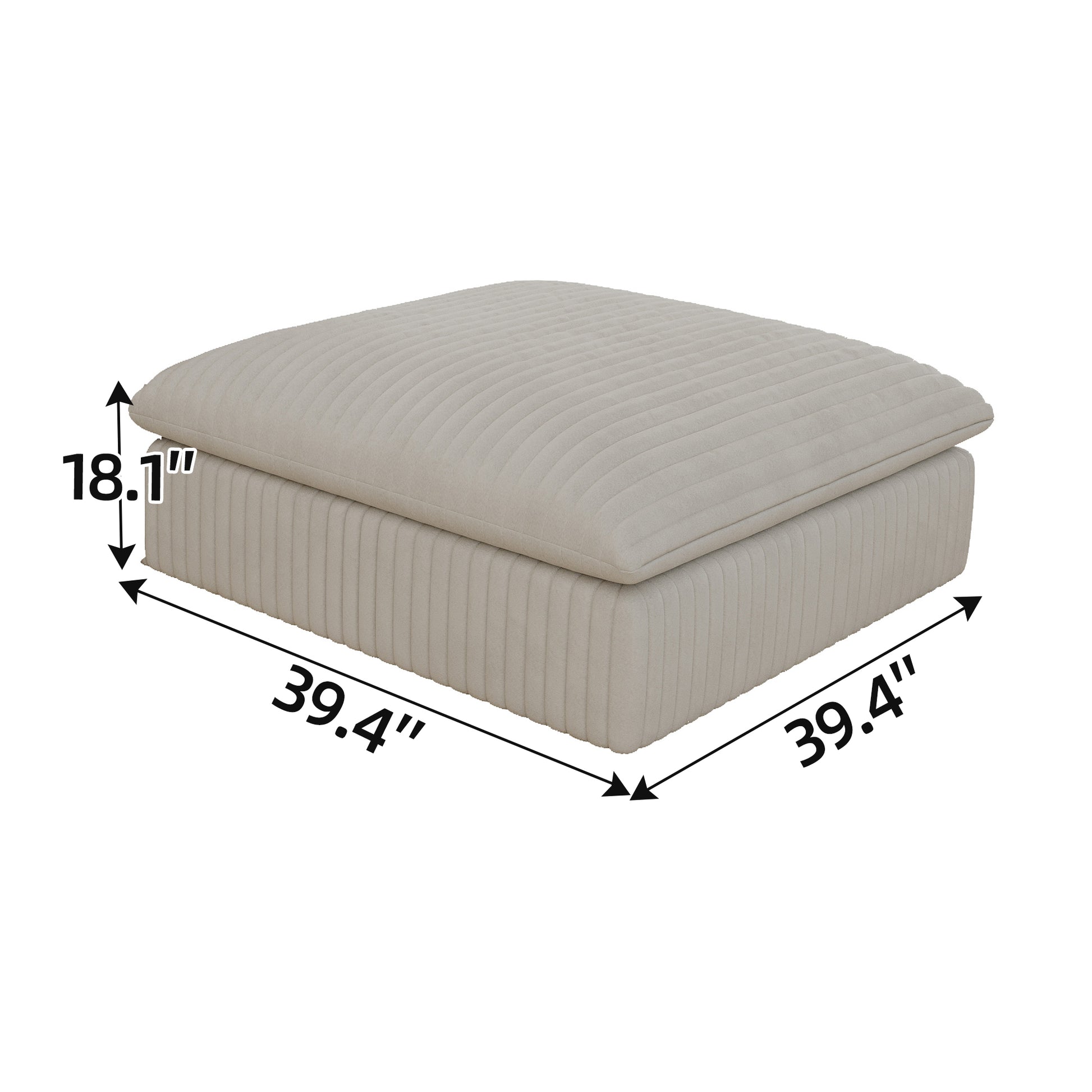 Y137-1S+OTTOM-WHITE Accent Chair