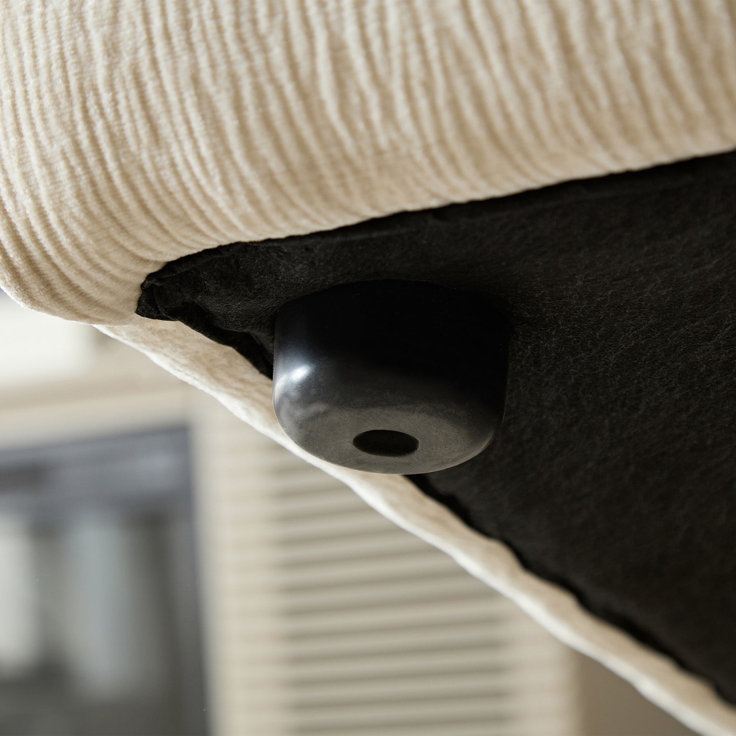 WKS3 Piano key combination sofa, 2 single seats plus 1 concubine fabric sofa Sectional Sofa