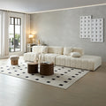 WKS3 Piano key combination sofa, 2 single seats plus 1 concubine fabric sofa Sectional Sofa