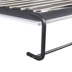 Full Size Murphy Bed Wall Bed with Cabinet,White(OLD SKU:LP000691) Bed Frame