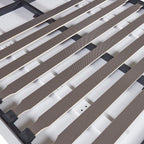 Full Size Murphy Bed Wall Bed with Cabinet,White(OLD SKU:LP000691) Bed Frame