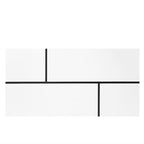 U-Can 47.2''-72.7'' Extendable Coffee Table, Multi-Functional Coffee Table with High-Gloss Finish, Coffee Table with 2 Hidden Storage Space and 2 Drawers for Living Room