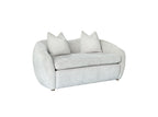Loveseat - Mendocino Beach Fabric with 2 Pillows Loveseat