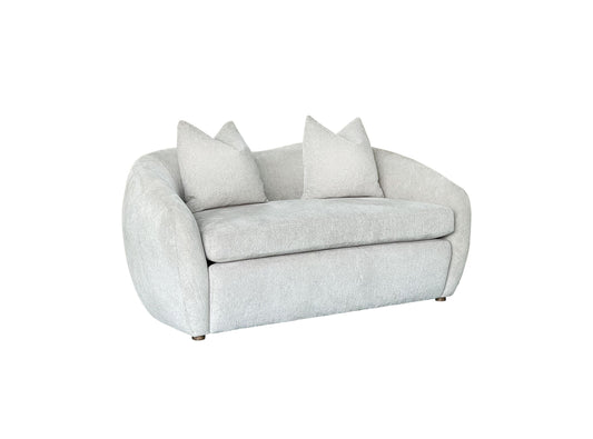 Loveseat - Mendocino Beach Fabric with 2 Pillows Loveseat
