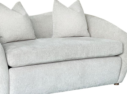 Loveseat - Mendocino Beach Fabric with 2 Pillows Loveseat