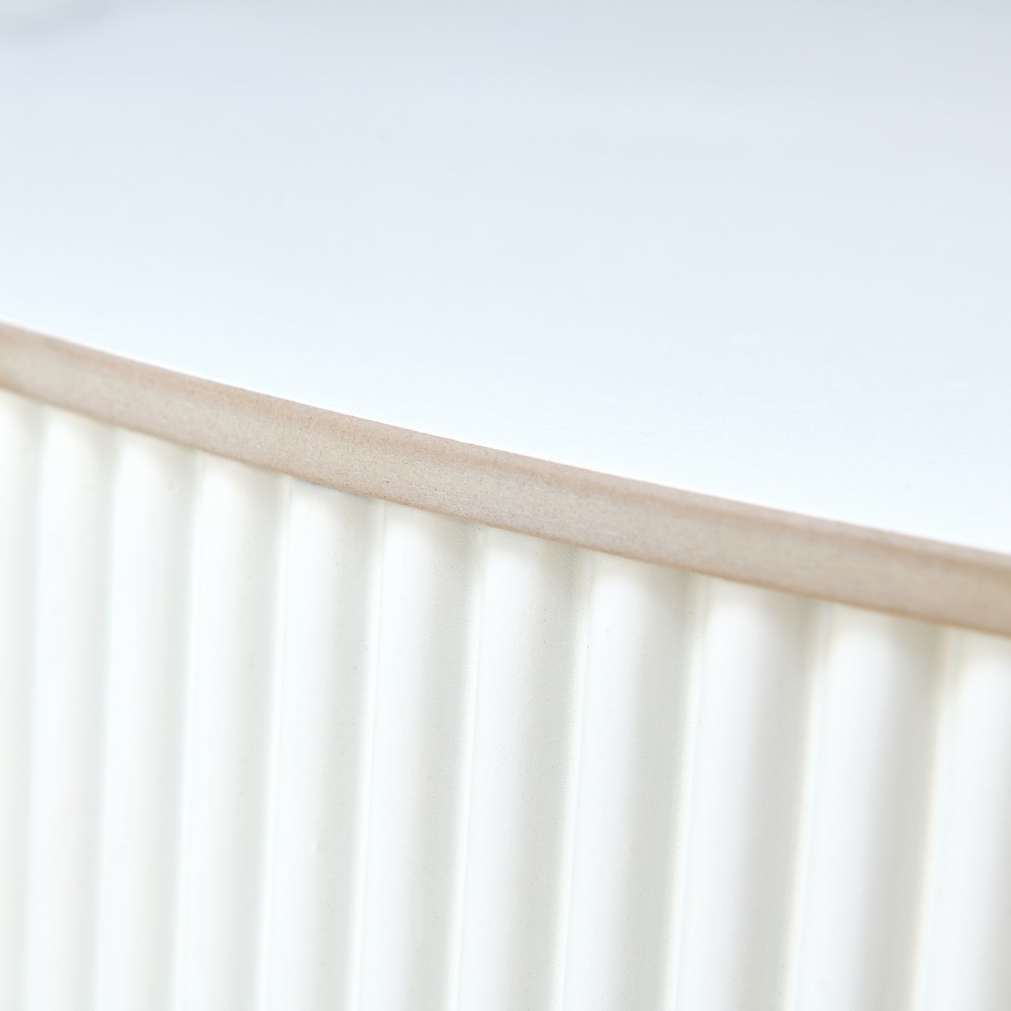 Modern Round Movable Coffee Table with Casters, 2 Drawers, Marble Pattern Sintered Stone Top, White, 29.5' Coffee Table