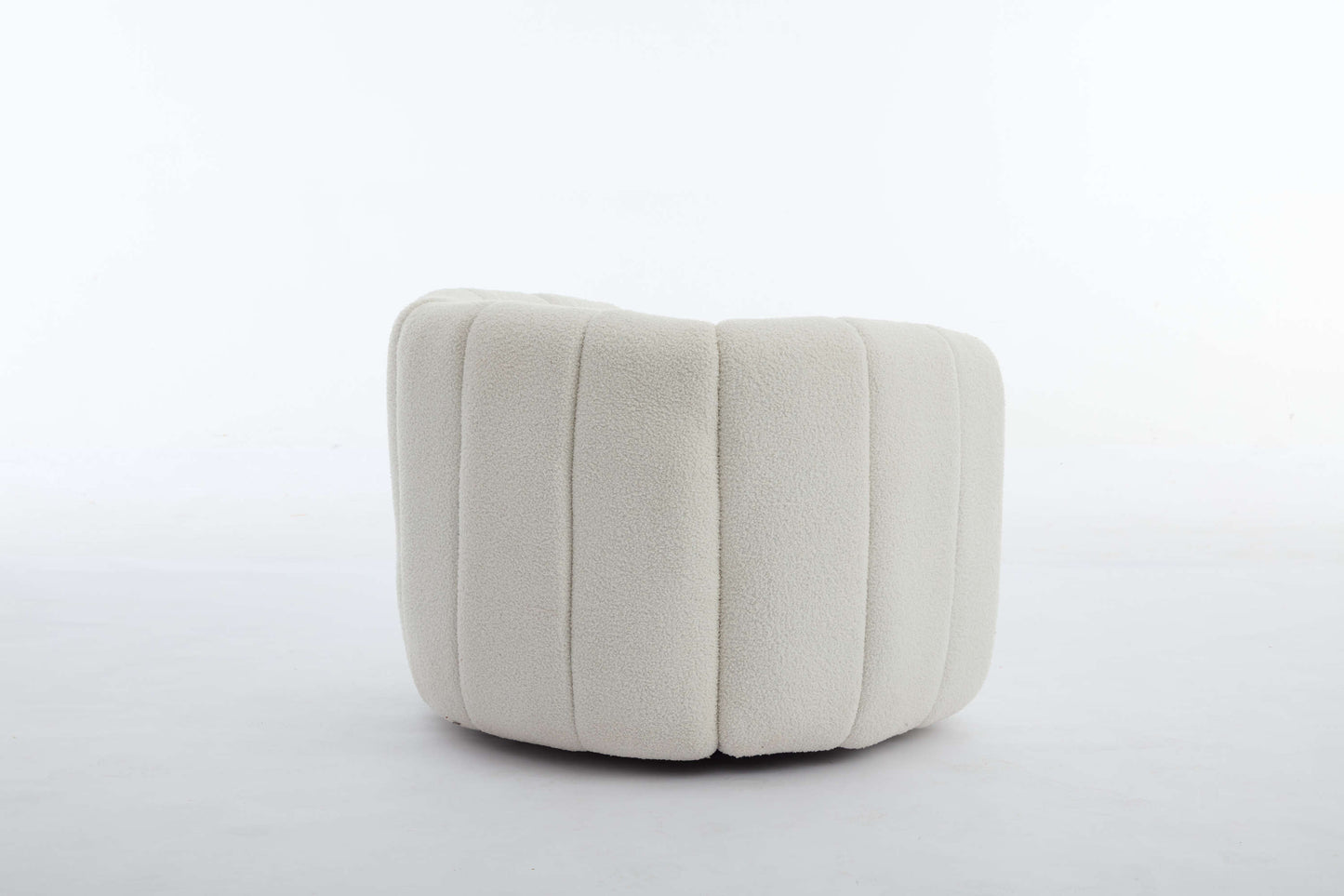 Swivel Accent Barrel Chair, Modern Round Armchairs with Upholstered, Comfy Swivel Accent Chair for Living Room Accent Chair