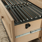 Lateral File, White Oak finish