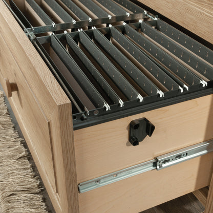 Lateral File, White Oak finish
