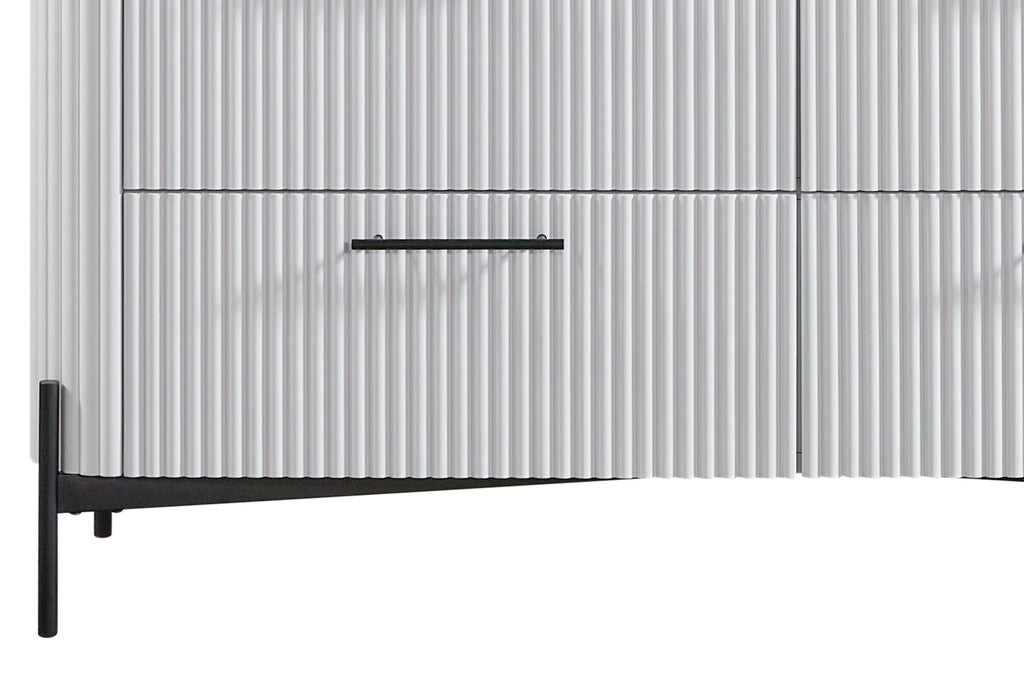 6 Drawer Dresser - White