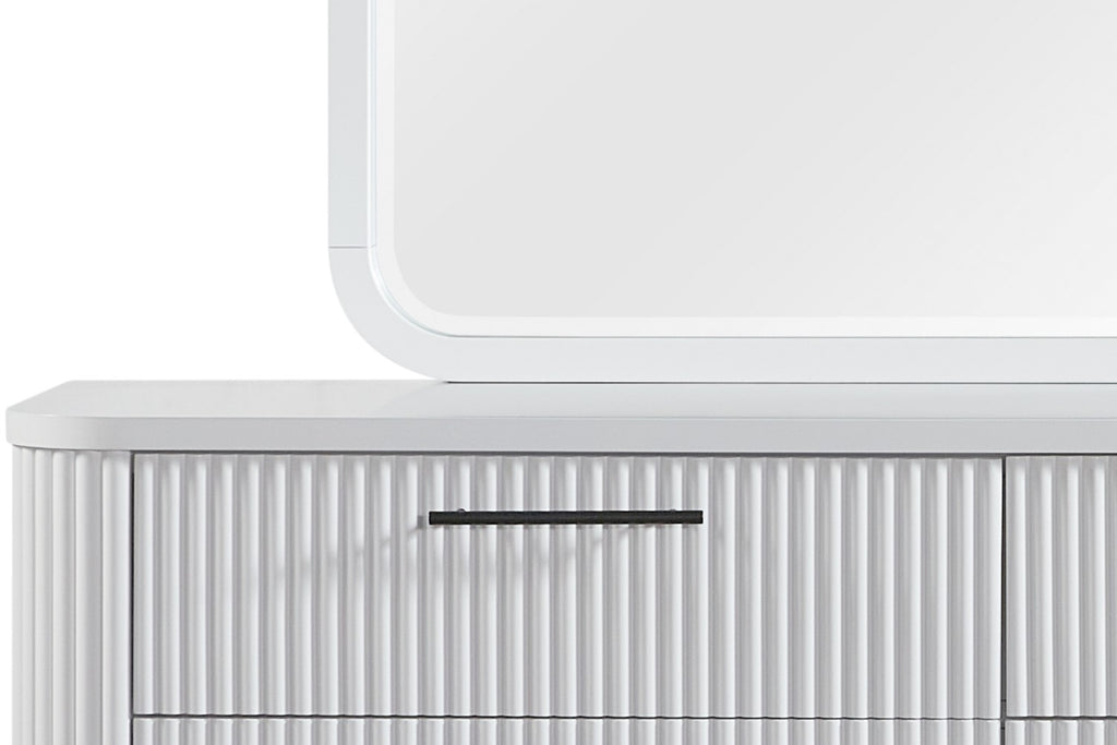 6 Drawer Dresser - White