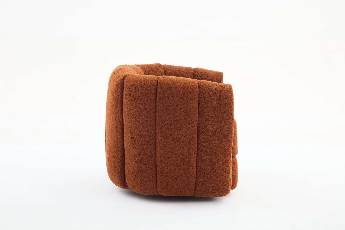 Swivel Accent Chair for Living Room, Wide Upholstered Teddy Sofa Chair, Cozy & Soft Swivel Accent Chair