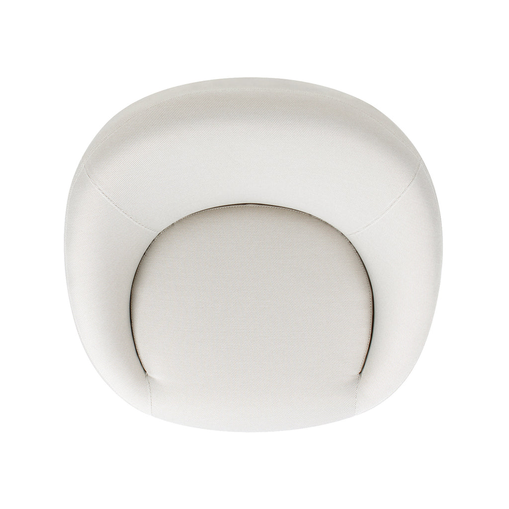 Willow 35.5' Upholstered Woven Patio Deep Seating Armchair, Golden Brown Wicker Frame, Wheat Beige