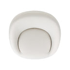 Willow 35.5' Upholstered Woven Patio Deep Seating Armchair, Golden Brown Wicker Frame, Wheat Beige