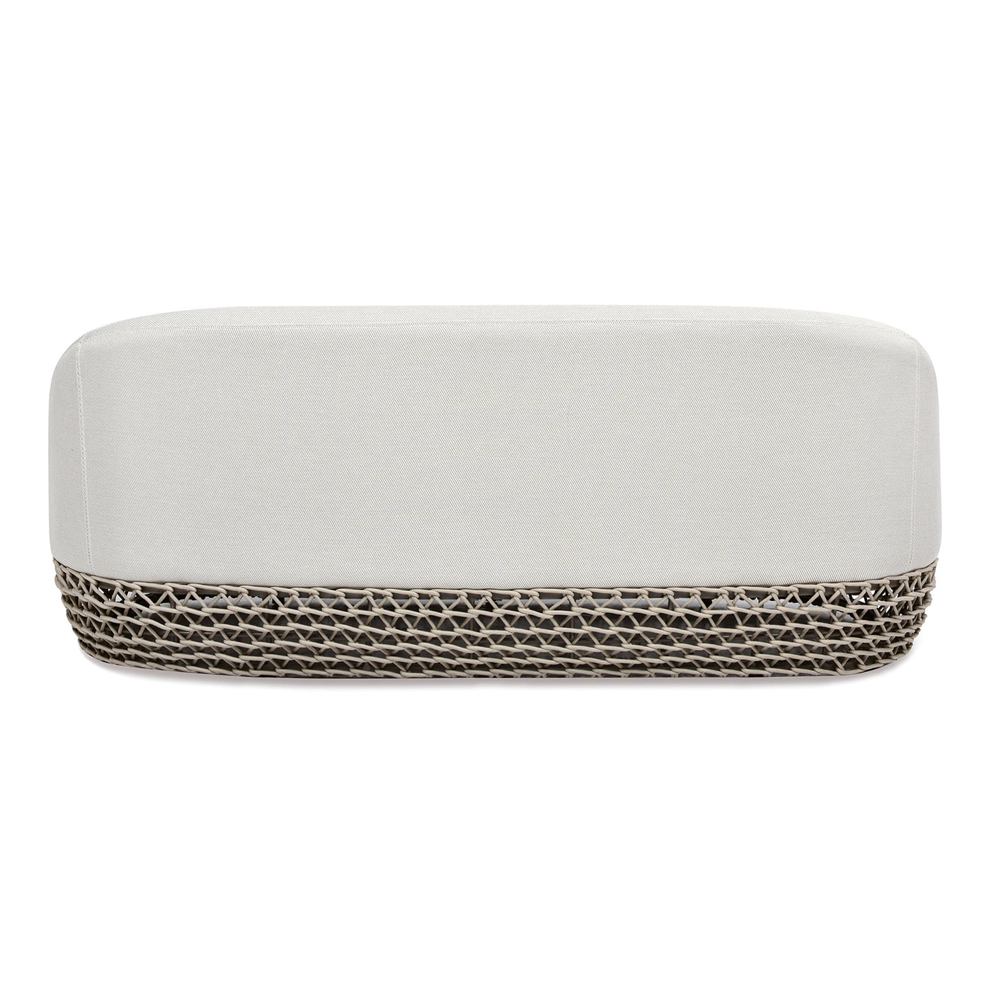 Willow 71' Upholstered Woven Patio Deep Seating Sofa, Wheat Beige Axroma Olefin