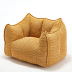Yellow Chenille Adult Sofa Chair 47.2" x 36.2" x 30.7".