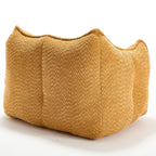 Yellow Chenille Adult Sofa Chair 47.2" x 36.2" x 30.7".