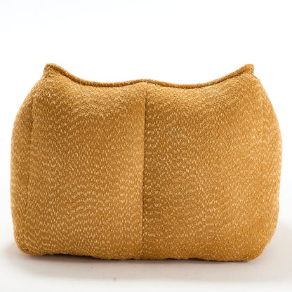 Sofa chairs with highly resilient foam for living rooms and bedrooms, comfortable square lazy sofas, sofas for adults to play, read and watch TV