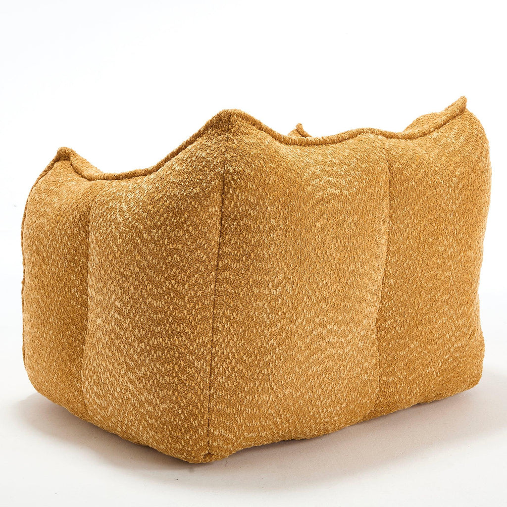 Yellow Chenille Adult Sofa Chair 47.2" x 36.2" x 30.7".