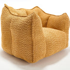 Yellow Chenille Adult Sofa Chair 47.2" x 36.2" x 30.7".
