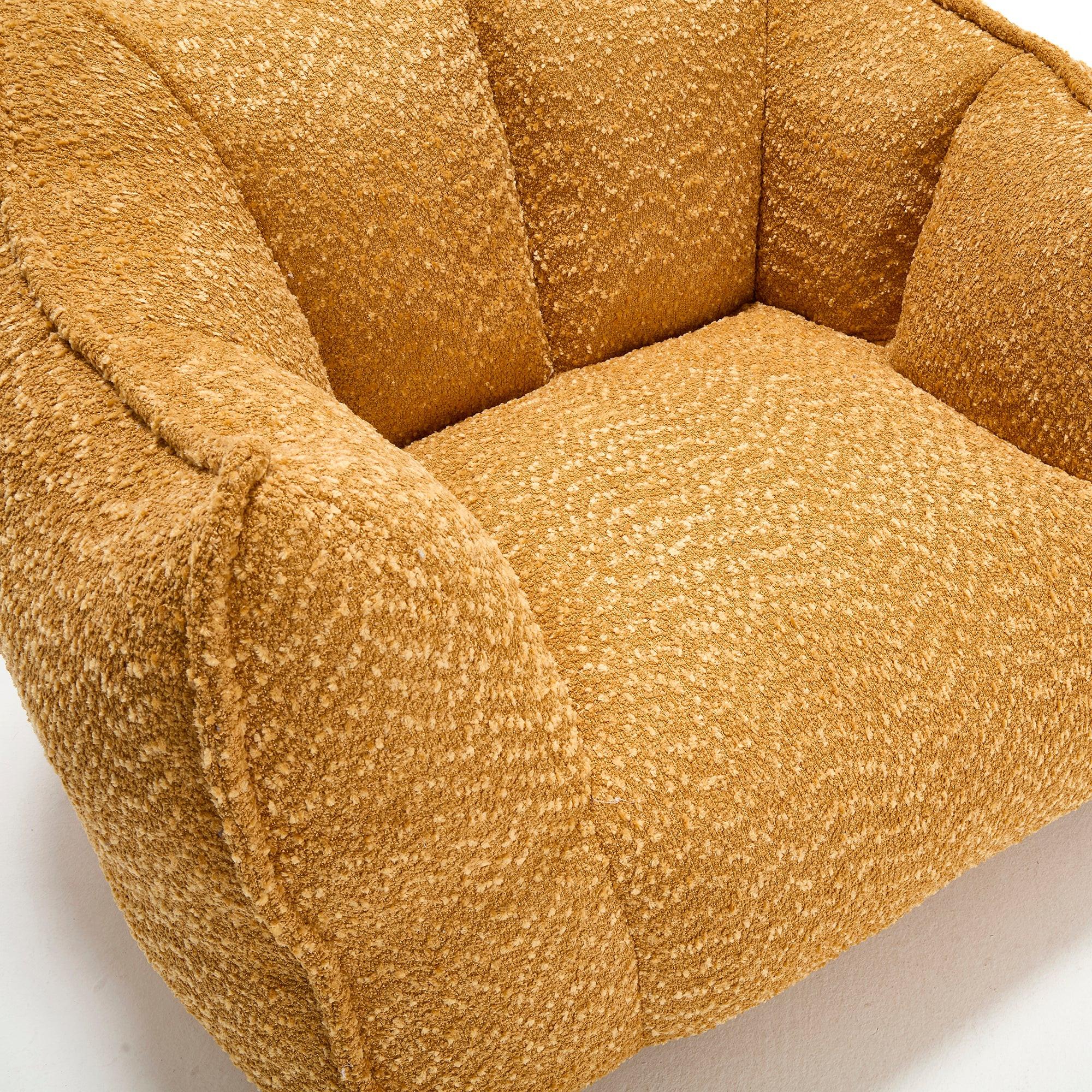 Sofa chairs with highly resilient foam for living rooms and bedrooms, comfortable square lazy sofas, sofas for adults to play, read and watch TV