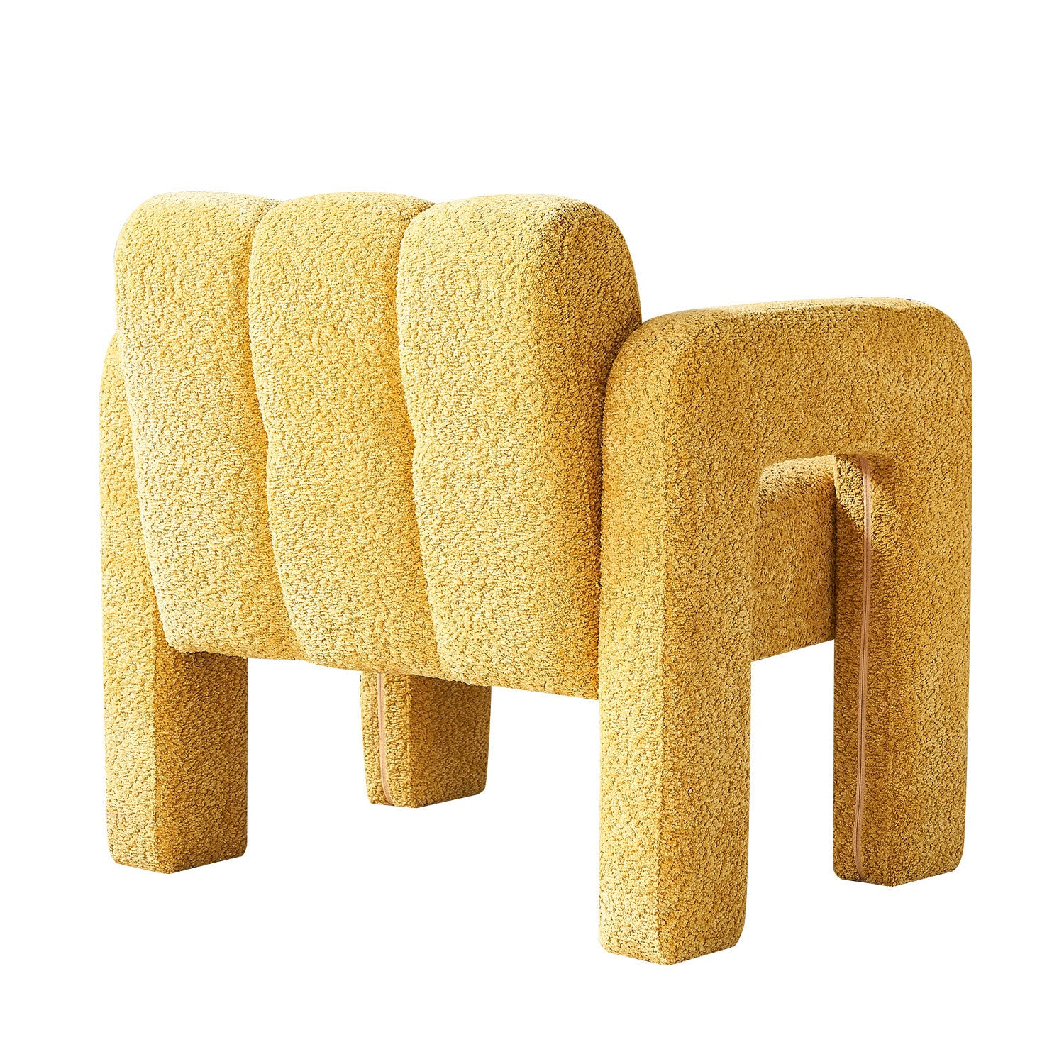 31.10 Wide Boucle Upholstered Accent Chair