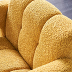 31.10 Wide Boucle Upholstered Accent Chair