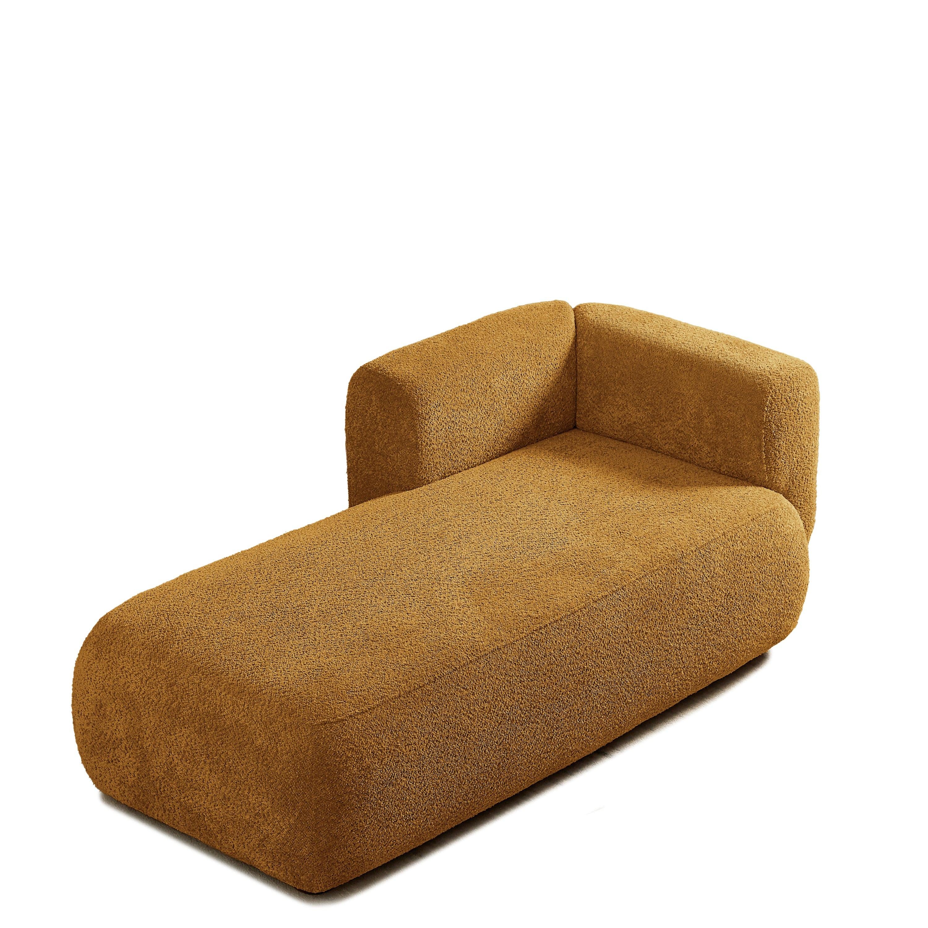 Upholstered Chaise Lounge for Comfort and Style.