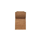 Rattan Weave Boucle Bench - Handmade Wood Furniture.