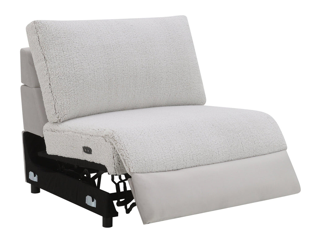 Tarrance Gray Power Recliner Sectional with Multifunction.