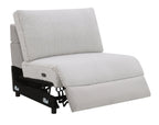 Tarrance Gray Power Recliner Sectional with Multifunction.