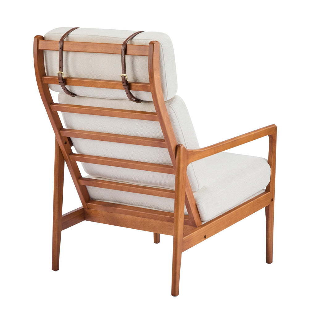 Mid Century Modern Accent Armchair for Living Room.