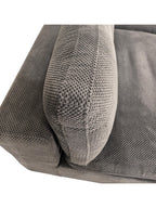 Coffee-Bean Like Upholstered Sectional Sofa for 4.