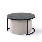Nest Ease Round Coffee Table Set