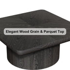 Modern Wood Nesting Coffee Table Set for Living Room.