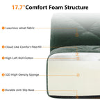 Modern Green Sofa Set for Living Room - 2 Piece Couch.