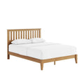 Malinda Mission Style Queen Panel Bed for Modern Spaces.