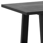 Whitley Black Wooden Dining Table.